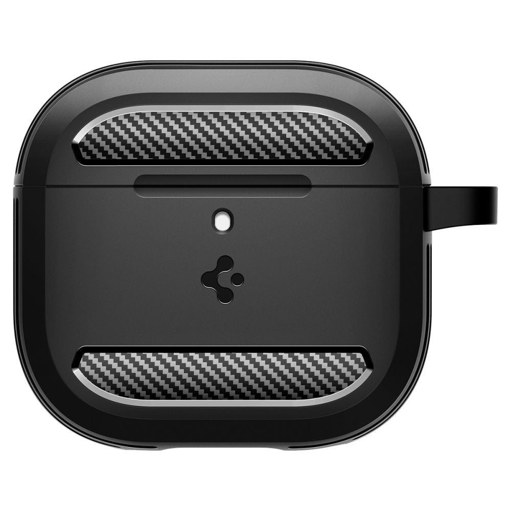 Rugged Armor Θήκη Spigen για AirPods 4 Μαύρο | www.lightgear.gr