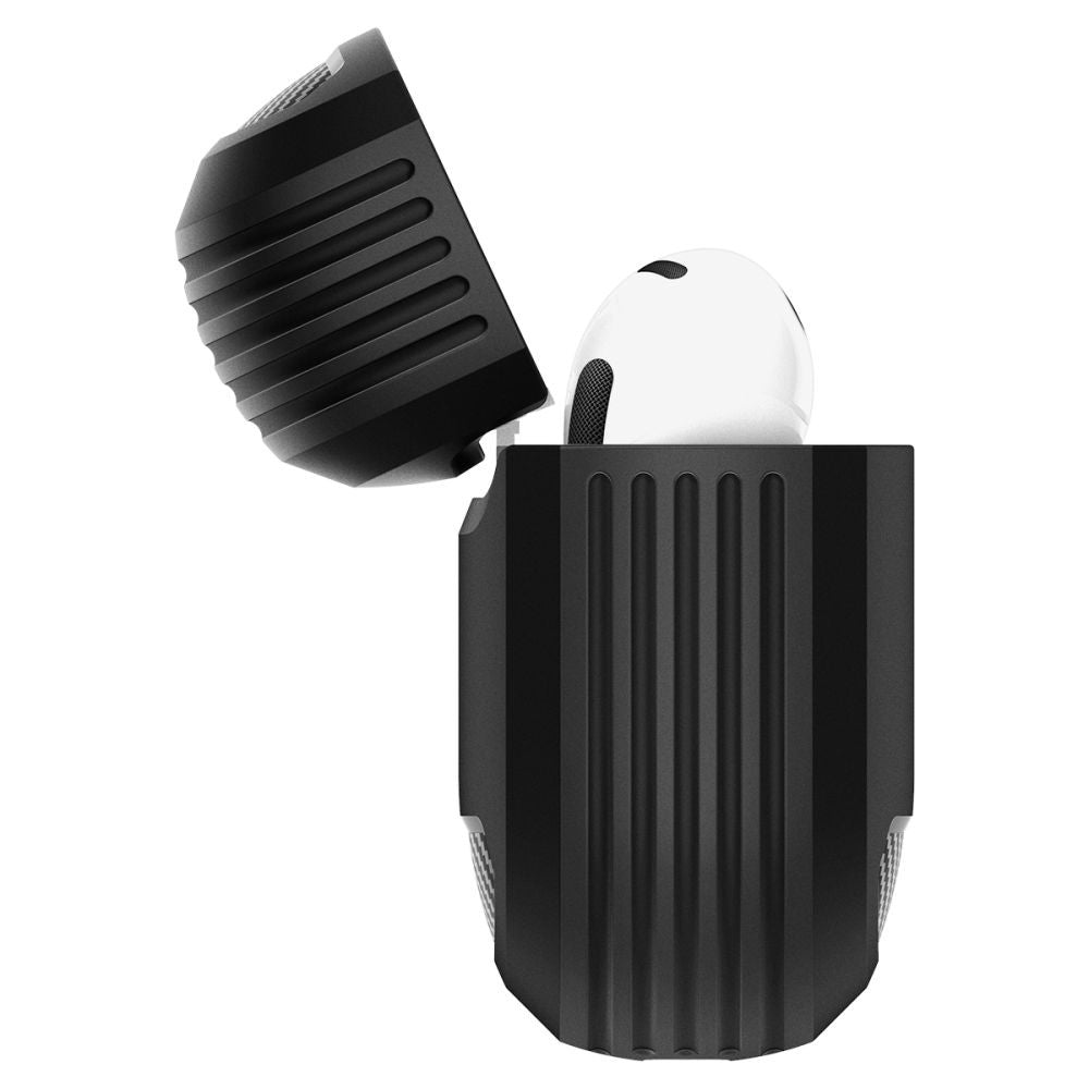Rugged Armor Θήκη Spigen για AirPods 4 Μαύρο | www.lightgear.gr