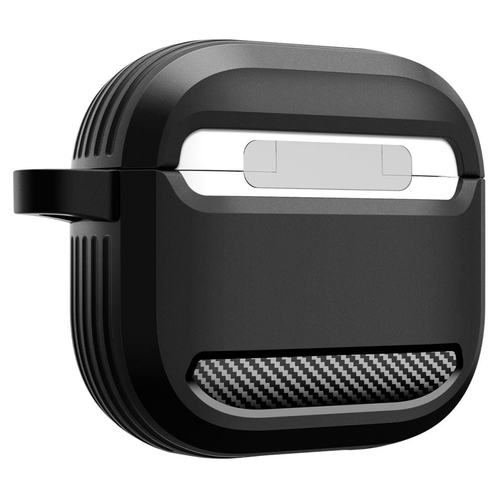 Rugged Armor Θήκη Spigen για AirPods 4 Μαύρο | www.lightgear.gr