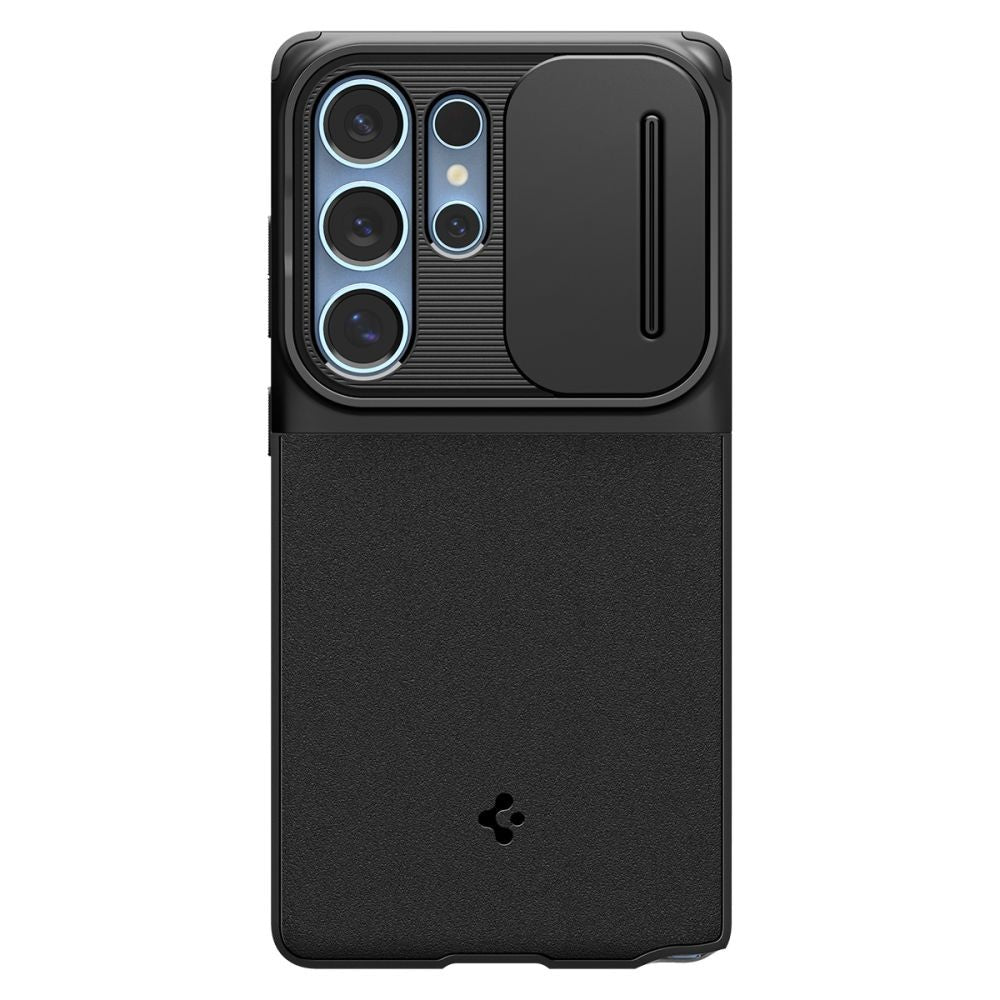 Θήκη Optik Armor Spigen για Samsung Galaxy S25 Ultra Μαύρο | www.lightgear.gr