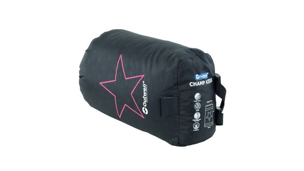 Παιδικός Υπνόσακος Outwell Champ Kids Μπορντό - 2024 | www.lightgear.gr