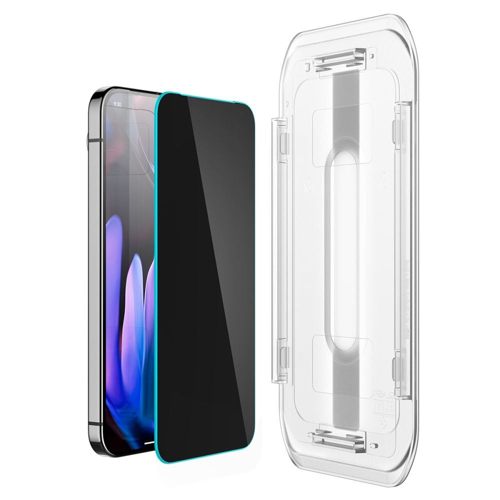 Tempered Glass Privacy HD Spigen Glas.TR "Ez Fit" για Google Pixel 9 / 9 Pro 2τεμ | www.lightgear.gr