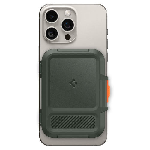 Lock Fit MagSafe Card Case Spigen Πράσινο | www.lightgear.gr