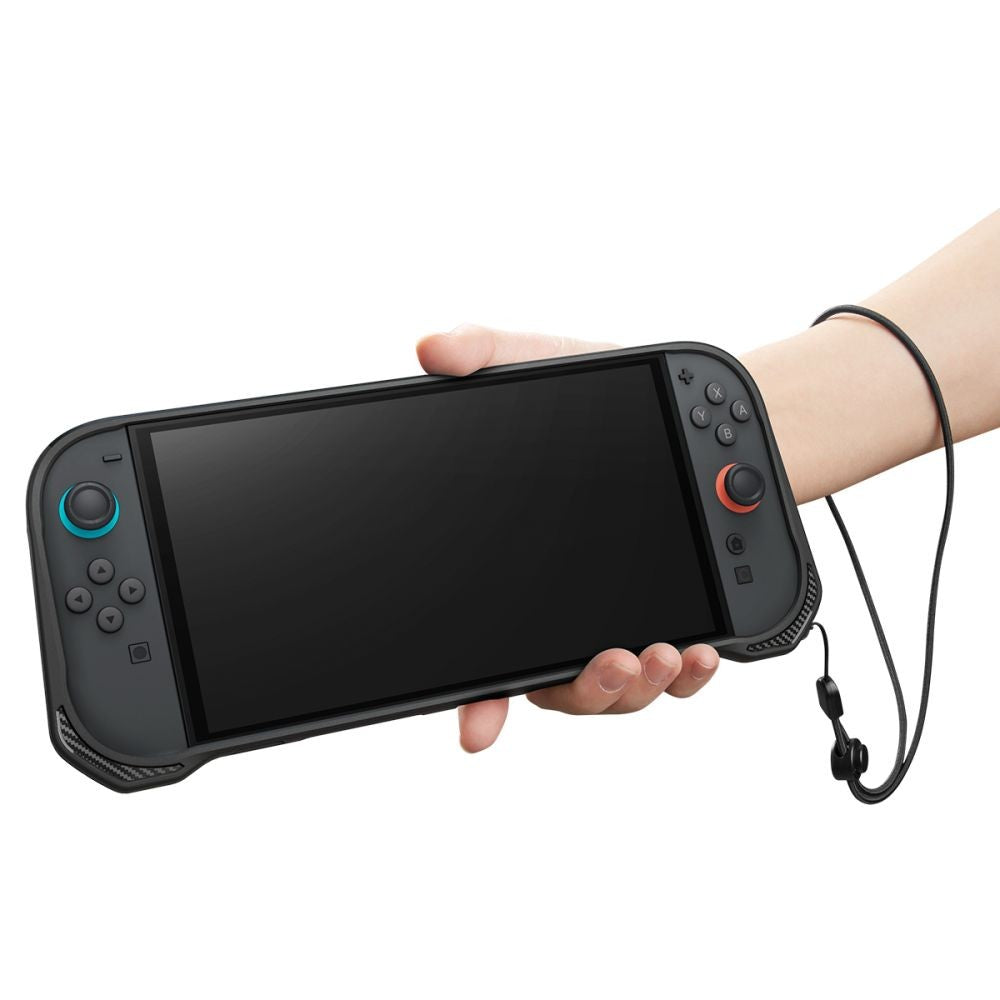 Rugged Armor Θήκη Spigen για Nintendo Switch 2 Matte Black | www.lightgear.gr