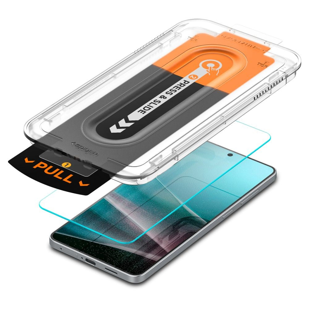 Tempered Glass Spigen Glas.TR "Ez Fit" Pro για Samsung Galaxy S25 Edge | www.lightgear.gr