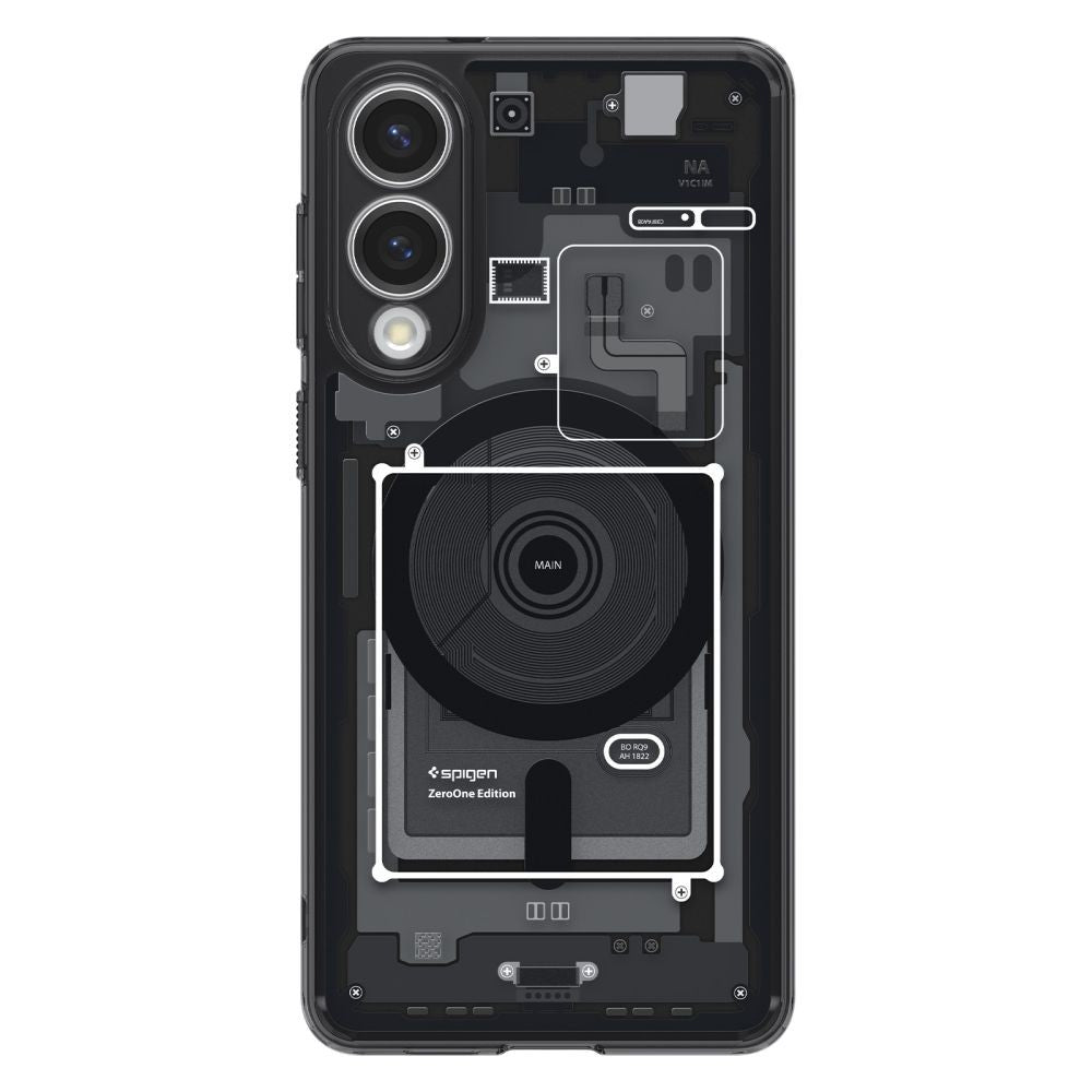 Θήκη Ultra Hybrid Mag με MagSafe Spigen για Samsung Galaxy S25 Edge με Print Μαύρο | www.lightgear.gr