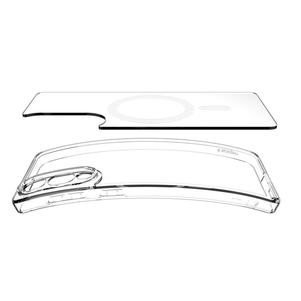 Ultra Hybrid Mag Θήκη Spigen με MagSafe για Samsung Galaxy S25 Edge Διάφανο | www.lightgear.gr