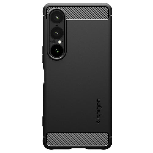 Rugged Armor Θήκη Spigen για Sony Xperia 1 VII Matte Black | www.lightgear.gr