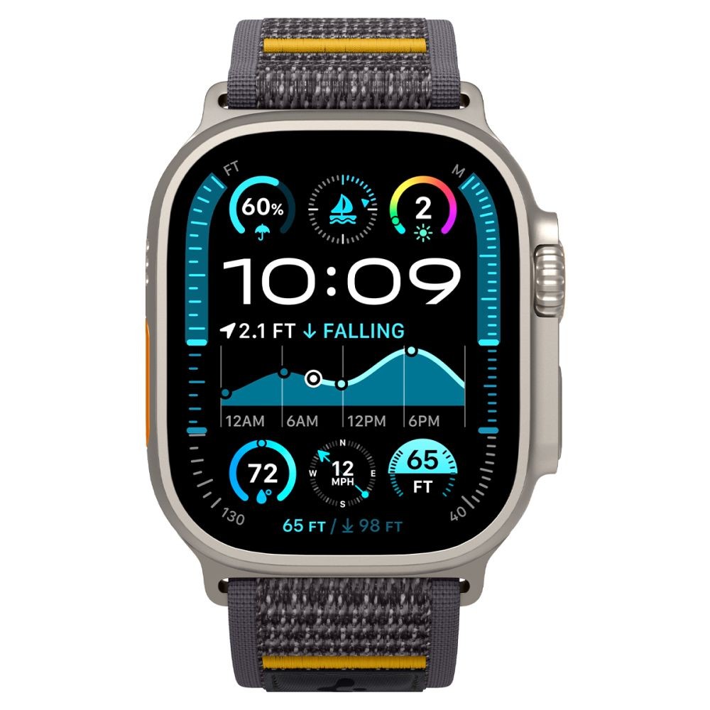 Athlex Air Strap Spigen για Apple Watch 44 / 45 / 46 / 49mm Γκρι | www.lightgear.gr