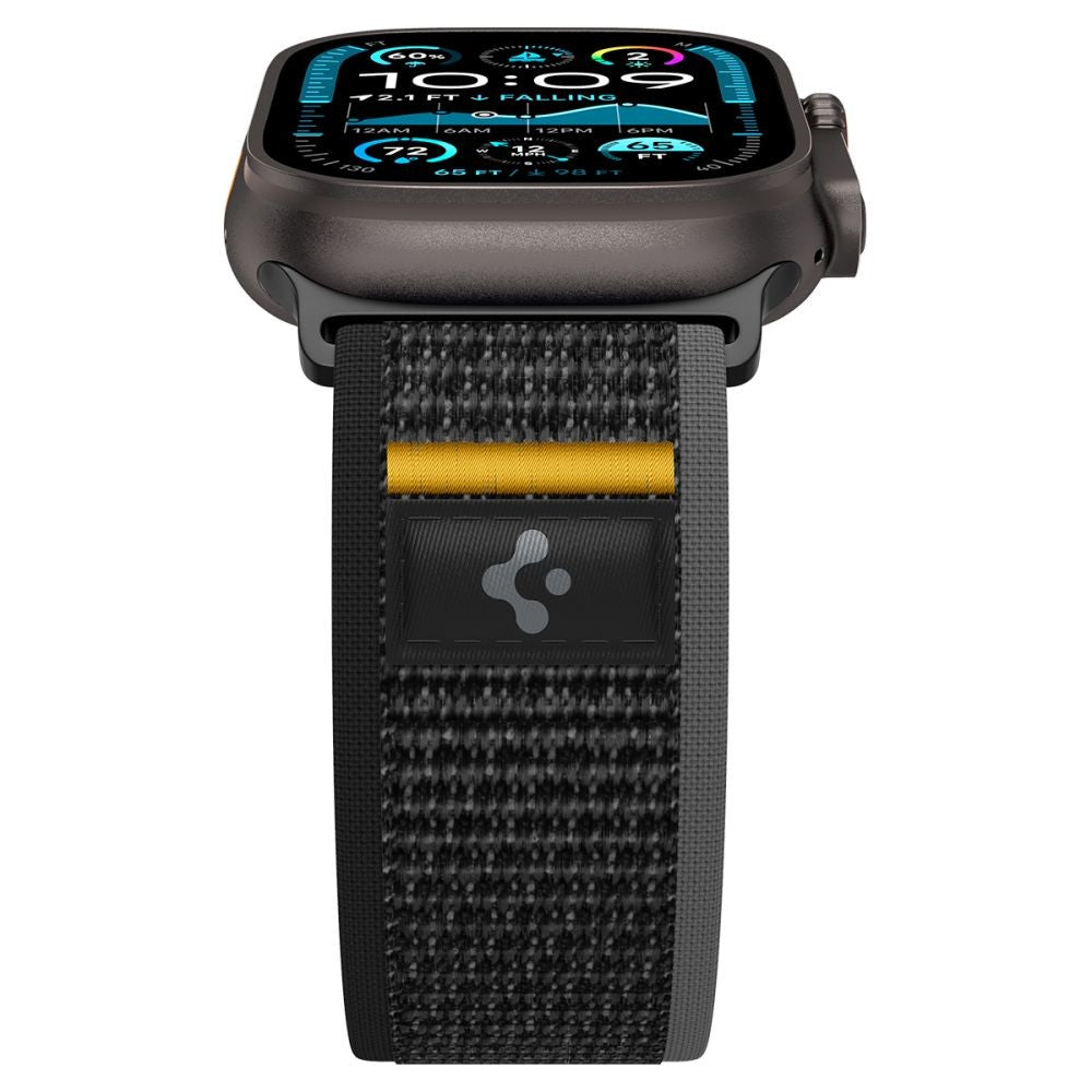 Athlex Air Strap Spigen για Apple Watch 44 / 45 / 46 / 49mm Μαύρο | www.lightgear.gr