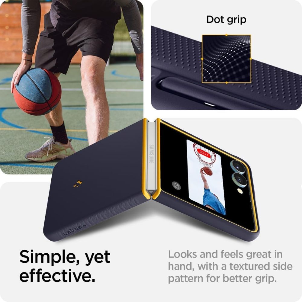 Θήκη Nano Pop Mag MagSafe για Samsung Galaxy Z Flip 7 Μπλε/Κίτρινο | www.lightgear.gr