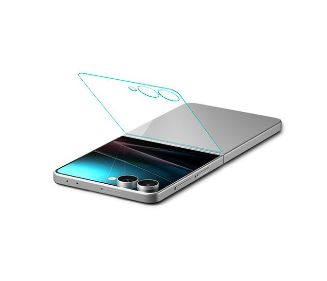 Tempered Glass Screen Protector Spigen Glas.TR EZ Fit HD για Samsung Galaxy Z Flip 7 Διάφανο | www.lightgear.gr