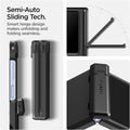 Θήκη Tough Armor Pro Mag MagSafe Spigen για Samsung Galaxy Z Flip 6 / 7 FE Μαύρο | www.lightgear.gr