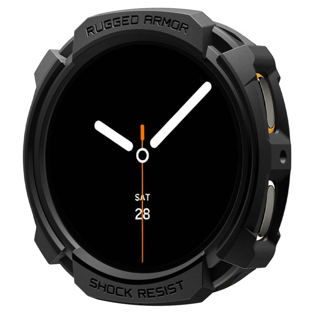 Rugged Armor Θήκη Spigen για Samsung Galaxy Watch 8 44mm Matte Black | www.lightgear.gr