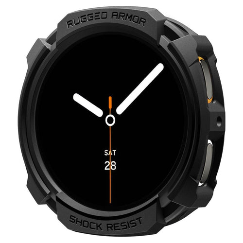 Rugged Armor Θήκη Spigen για Samsung Galaxy Watch 8 44mm Matte Black | www.lightgear.gr
