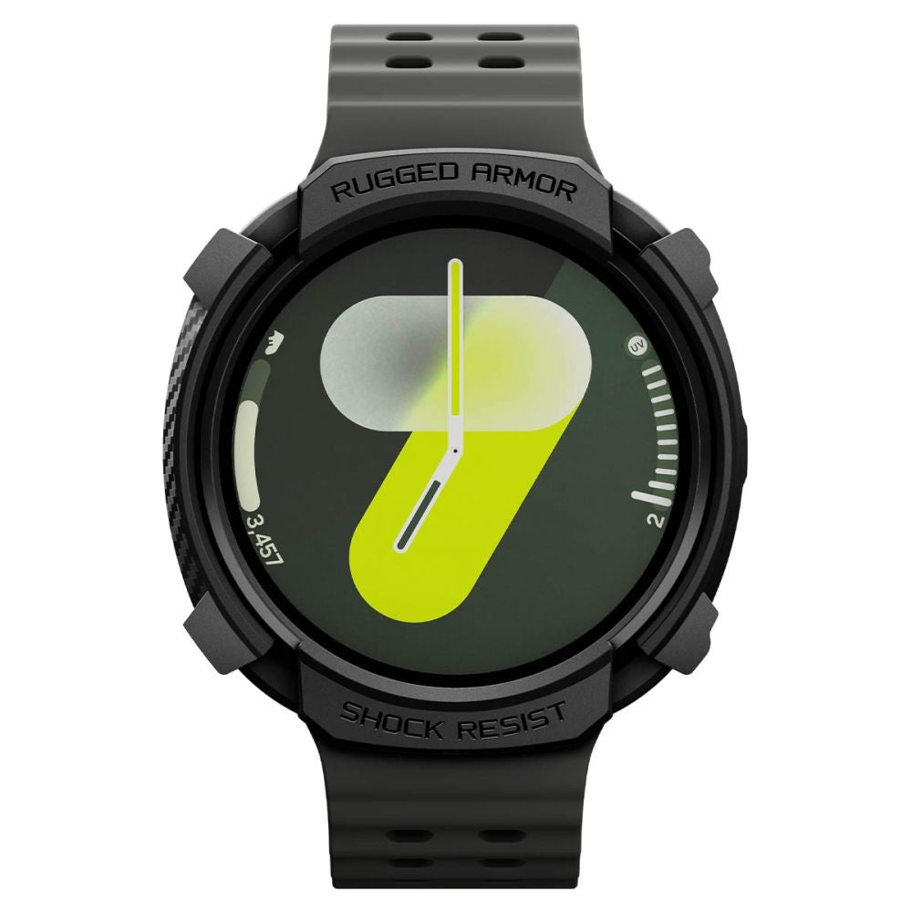 Rugged Armor Θήκη Spigen για Samsung Galaxy Watch 8 44mm Matte Black | www.lightgear.gr