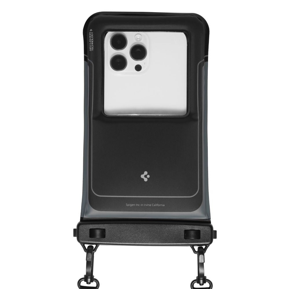 Αδιάβροχη Θήκη Spigen A611P Matte Black 2τεμ | www.lightgear.gr