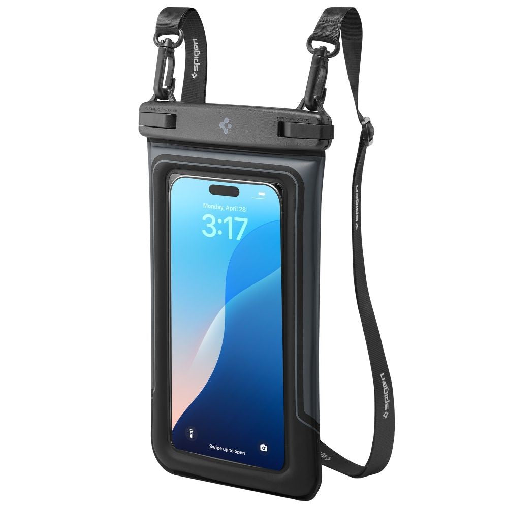 Αδιάβροχη Θήκη Spigen A611P Matte Black 2τεμ | www.lightgear.gr