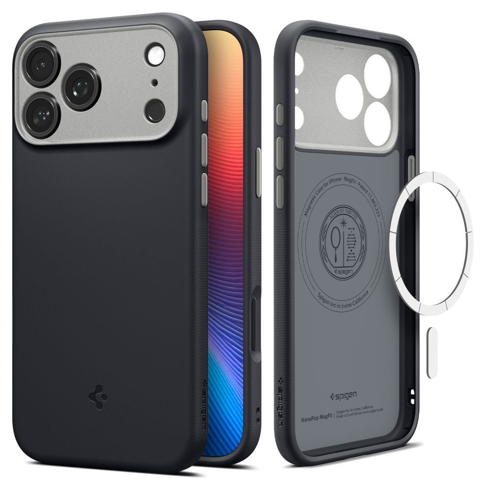 Θήκη Spigen Nano Pop MagSafe για iPhone 17 Pro Μαύρο | www.lightgear.gr