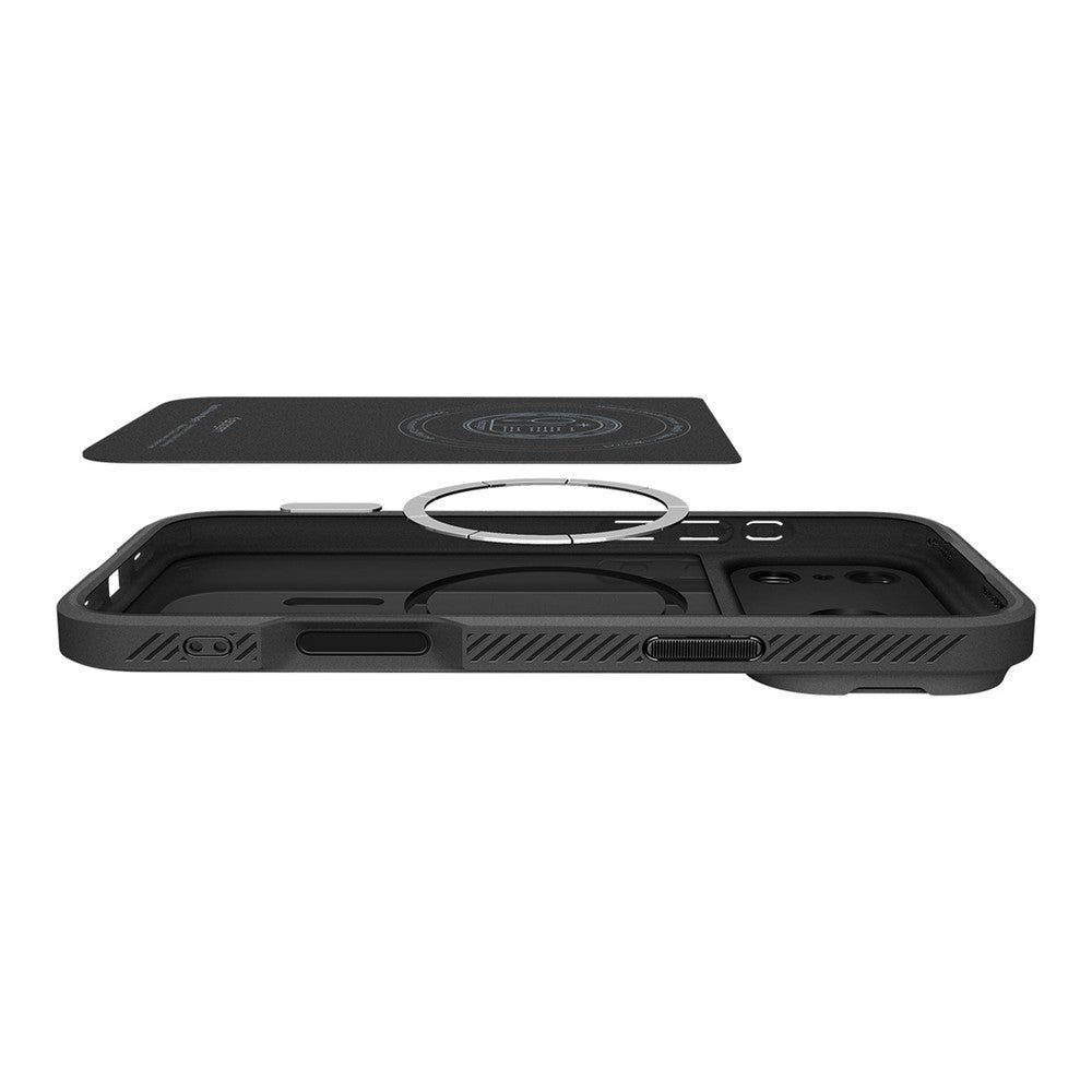 Θήκη Spigen Optik Armor MagSafe για iPhone 17 Pro Max Μαύρο | www.lightgear.gr