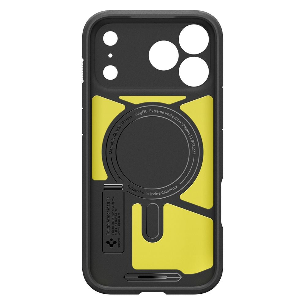 Θήκη Spigen Tough Armor "T" MagSafe για iPhone 17 Pro Μαύρο | www.lightgear.gr