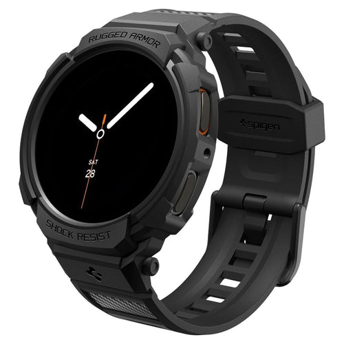 Rugged Armor Pro Strap Spigen για Samsung Galaxy Watch 8 40mm Matte Black | www.lightgear.gr