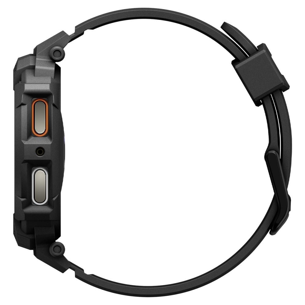 Rugged Armor Pro Strap Spigen για Samsung Galaxy Watch 8 40mm Matte Black | www.lightgear.gr