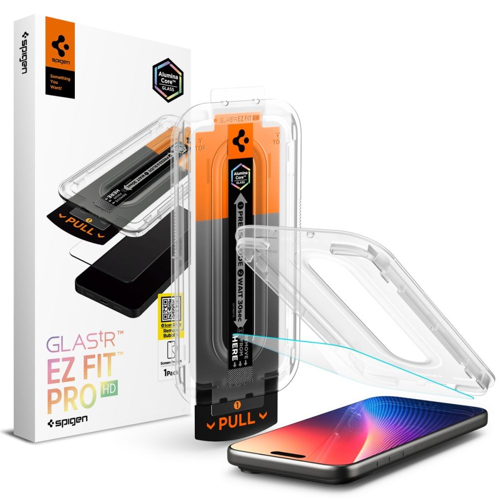 Tempered Glass Spigen Glas.TR EZ Fit Pro για iPhone 16 Pro Max / 17 Pro Max Διάφανο | www.lightgear.gr