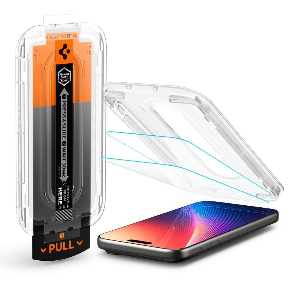 Tempered Glass Spigen Glas.TR EZ Fit Pro για iPhone 16 Pro Max / 17 Pro Max Διάφανο | www.lightgear.gr