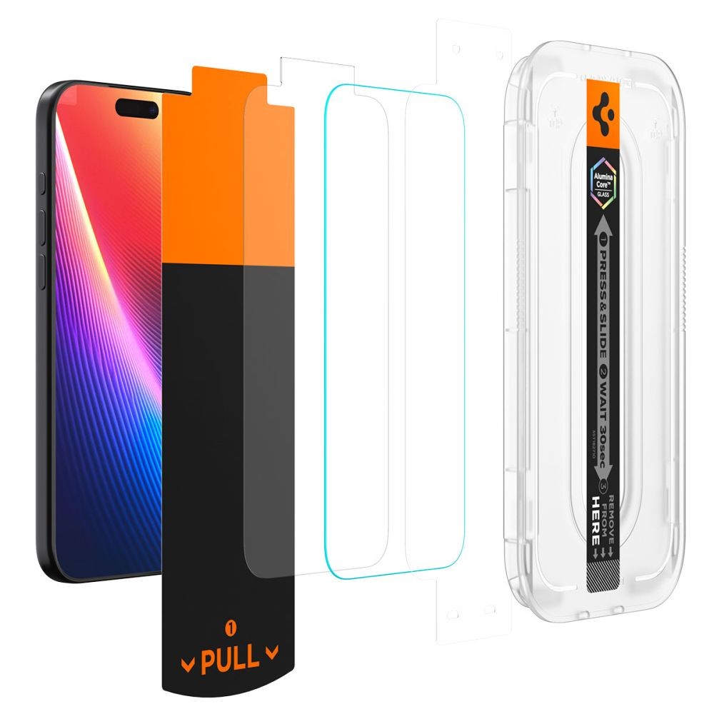Tempered Glass Spigen Glas.TR EZ Fit Pro για iPhone 16 Pro Max / 17 Pro Max Διάφανο | www.lightgear.gr