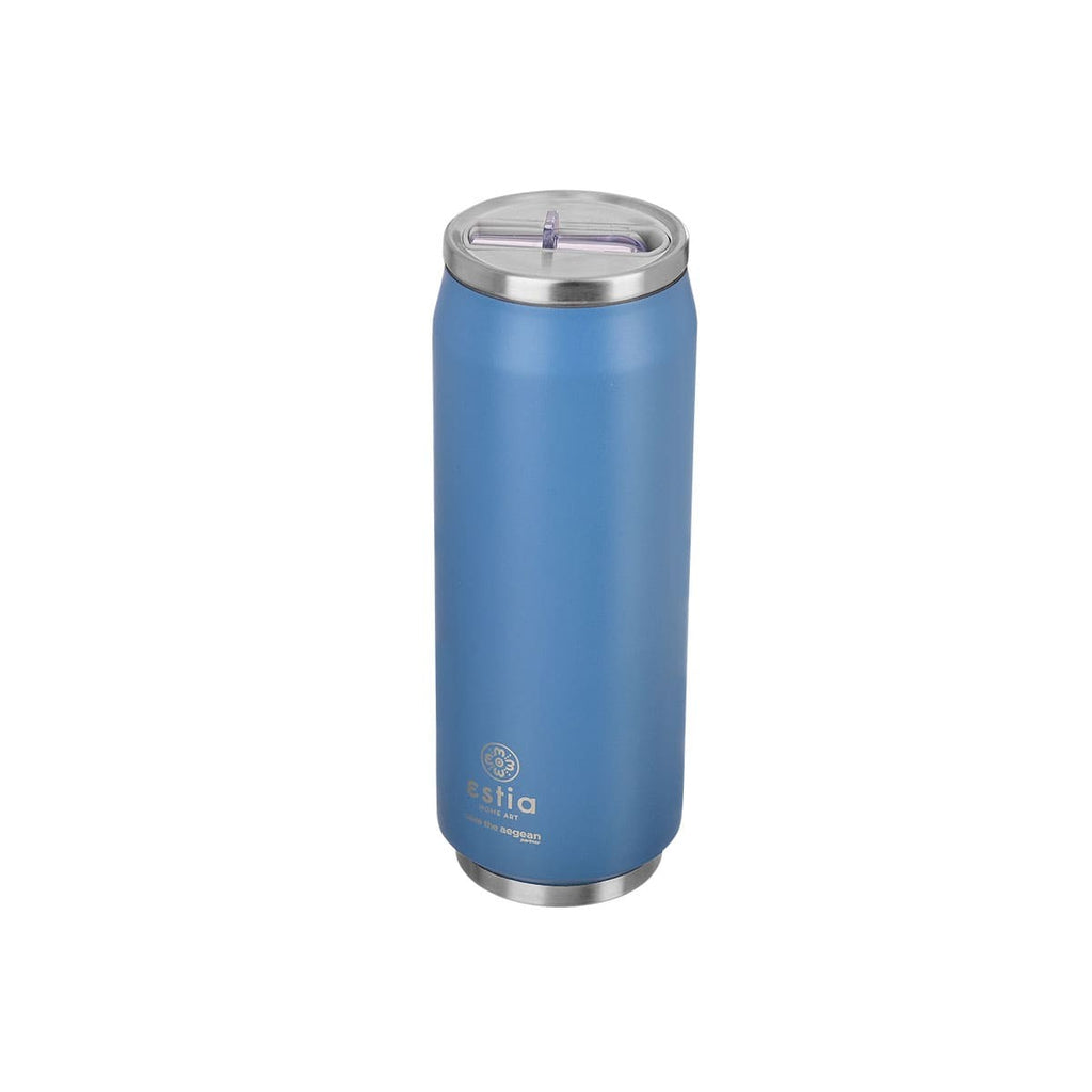 Ανοξείδωτο Θερμός με Καλαμάκι Estia Save the Aegean 500ml | www.lightgear.gr