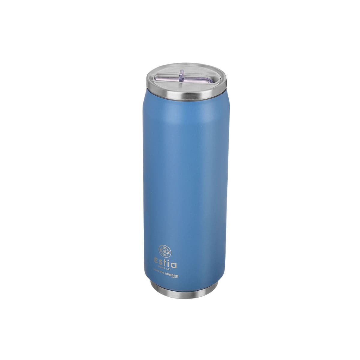 Ανοξείδωτο Θερμός με Καλαμάκι Estia Save the Aegean 500ml | www.lightgear.gr