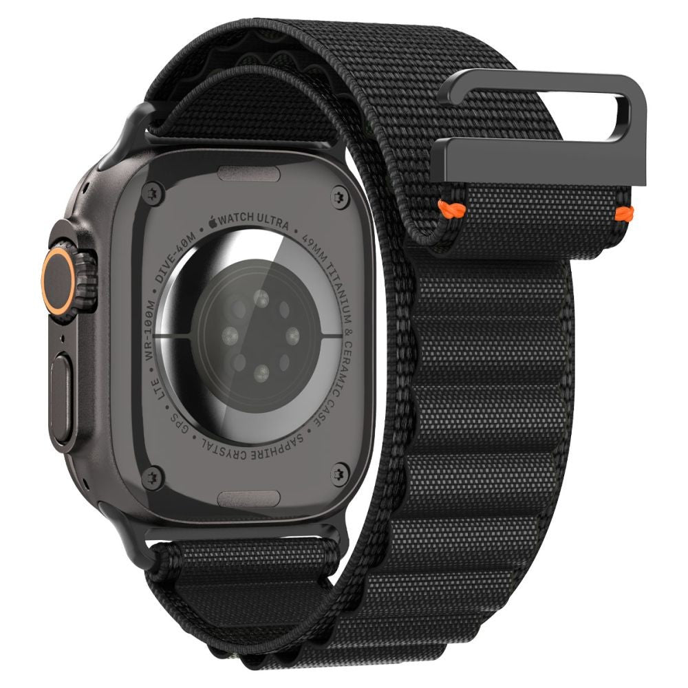Strap Spigen για Apple Watch 44 / 45 / 46 / 49mm Μαύρο | www.lightgear.gr