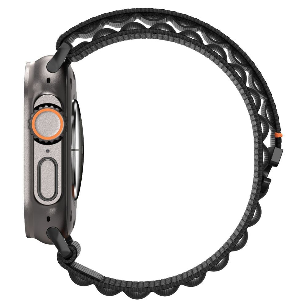 Strap Spigen για Apple Watch 44 / 45 / 46 / 49mm Μαύρο | www.lightgear.gr