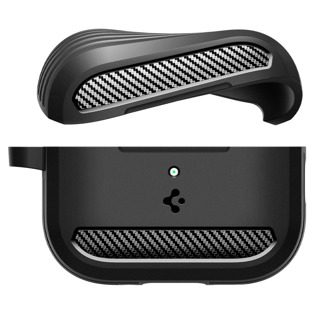 Rugged Armor Θήκη Spigen για AirPods 3 Matte Μαύρο | www.lightgear.gr
