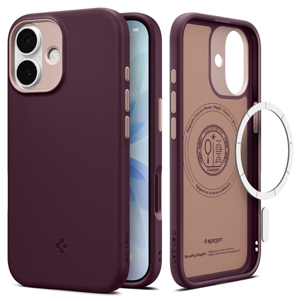 Θήκη Spigen Nano Pop Mag MagSafe για iPhone 17 Μπορντό | www.lightgear.gr