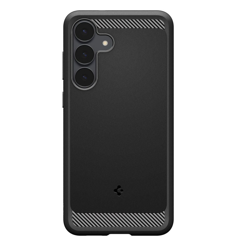 Rugged Armor Θήκη Spigen για Samsung Galaxy S25 FE Matte Black | www.lightgear.gr