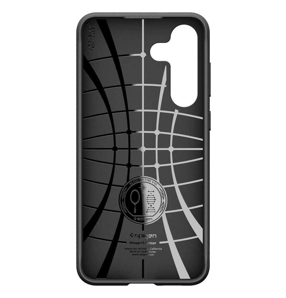 Rugged Armor Θήκη Spigen για Samsung Galaxy S25 FE Matte Black | www.lightgear.gr