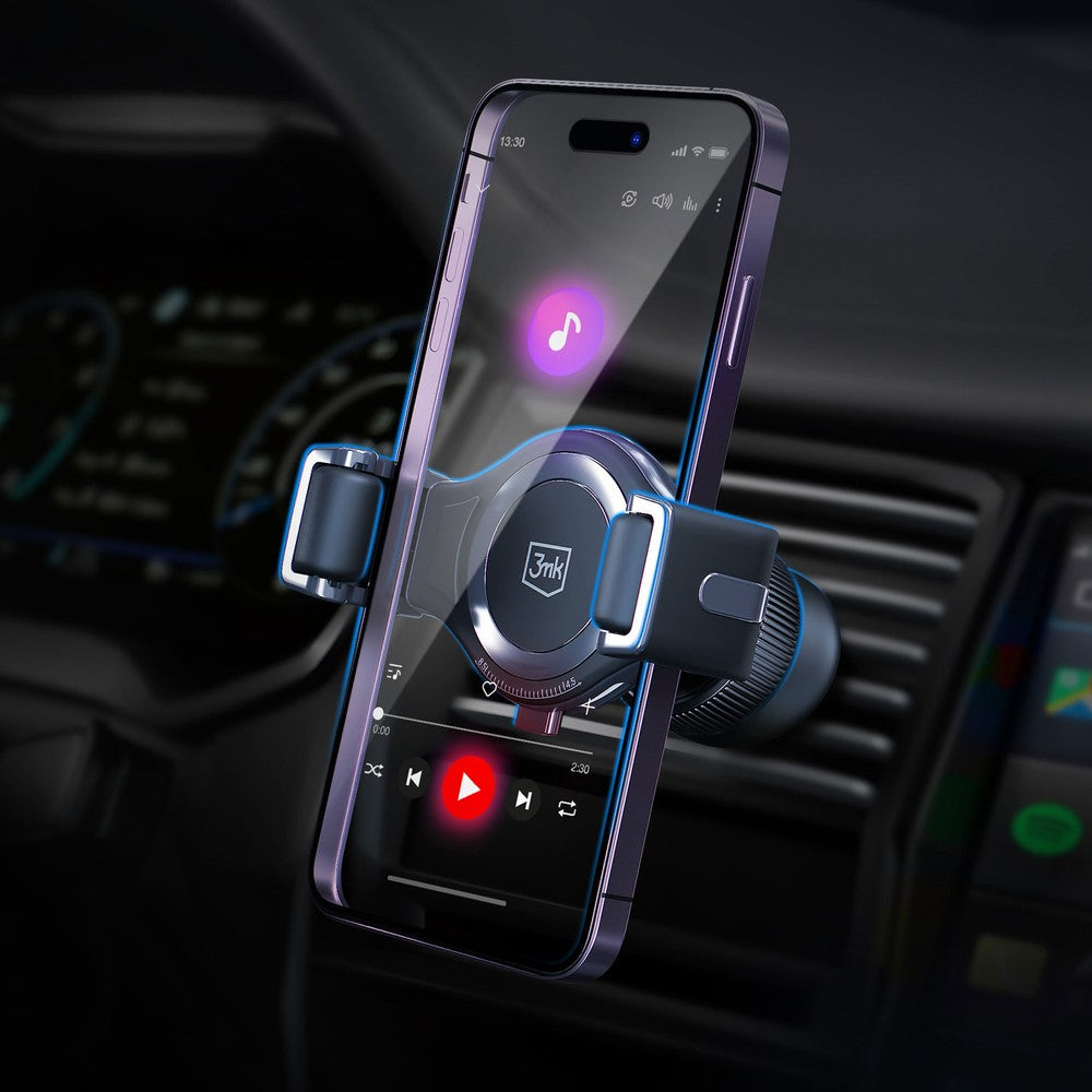 Memo Hug Car Phone Holder 3mk για Air Vent Μαύρο | www.lightgear.gr