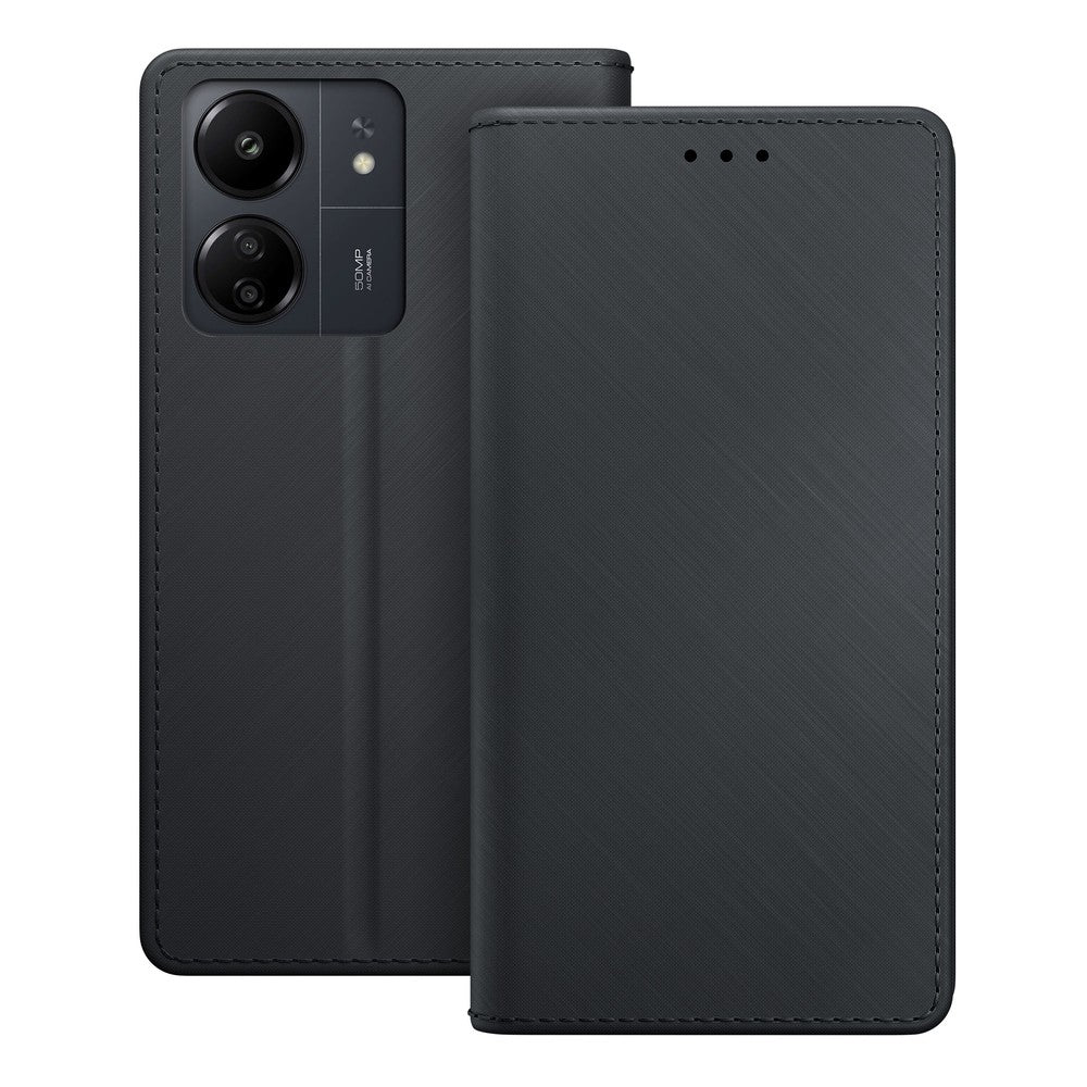 Wallet Case 3mk για Xiaomi Redmi 13C / Poco C65 Μαύρο | www.lightgear.gr