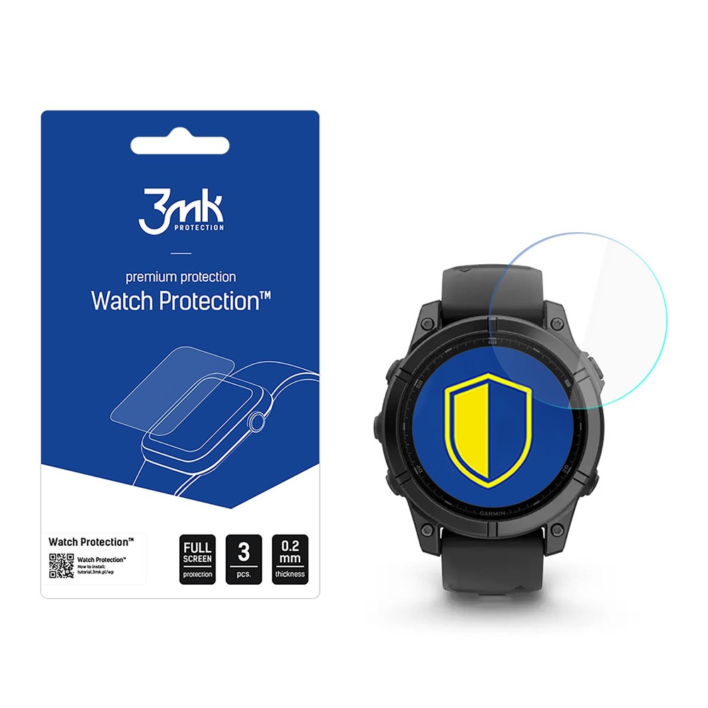 Hybrid Glass FlexibleGlass 3mk Προστασία Οθόνης για Garmin Fenix E 47mm | www.lightgear.gr