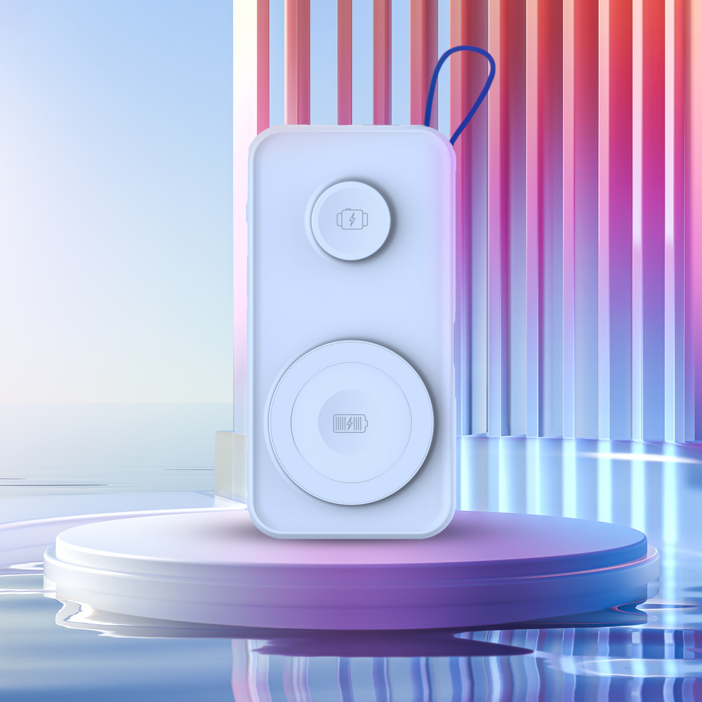 Powerbank 3mk PastelUp 10,000mAh 22.5W USB 1A1C Μπλε | www.lightgear.gr