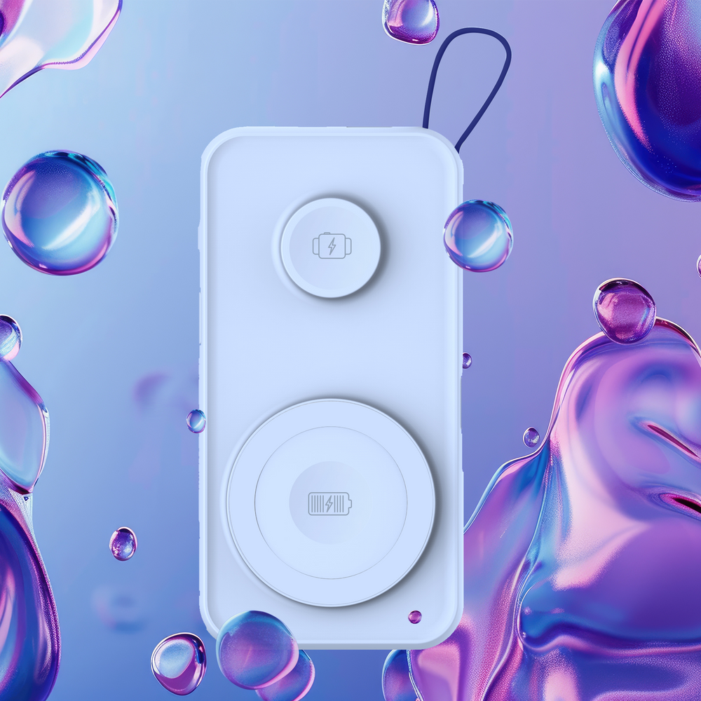 Powerbank 3mk PastelUp 10,000mAh 22.5W USB 1A1C Μπλε | www.lightgear.gr