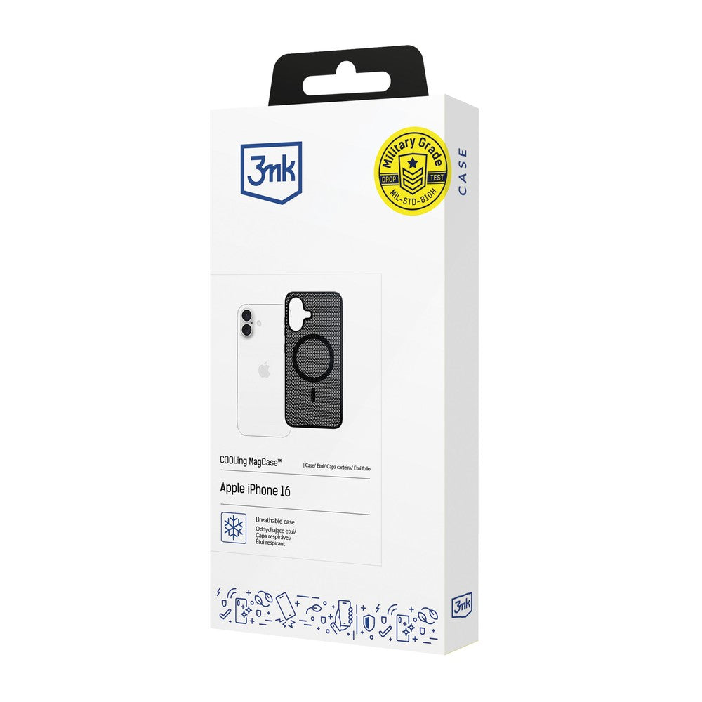 COOLing MagCase 3mk για iPhone 16 Plus Μαύρο | www.lightgear.gr