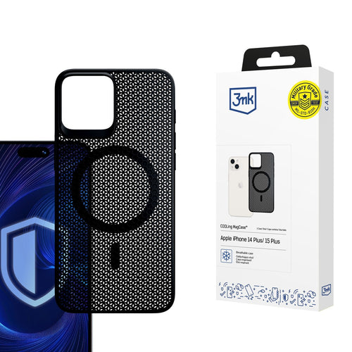 COOLing MagCase 3mk για iPhone 14 Plus / 15 Plus Μαύρο | www.lightgear.gr