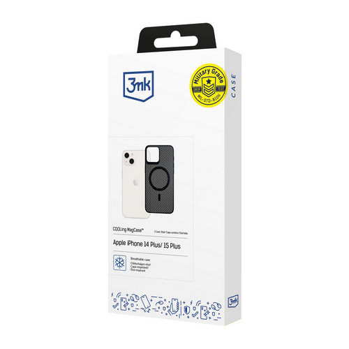 COOLing MagCase 3mk για iPhone 14 Plus / 15 Plus Μαύρο | www.lightgear.gr