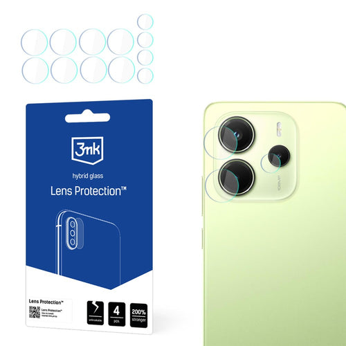 Lens Protection Camera Glass 3mk για Xiaomi Redmi Note 14 4G | www.lightgear.gr