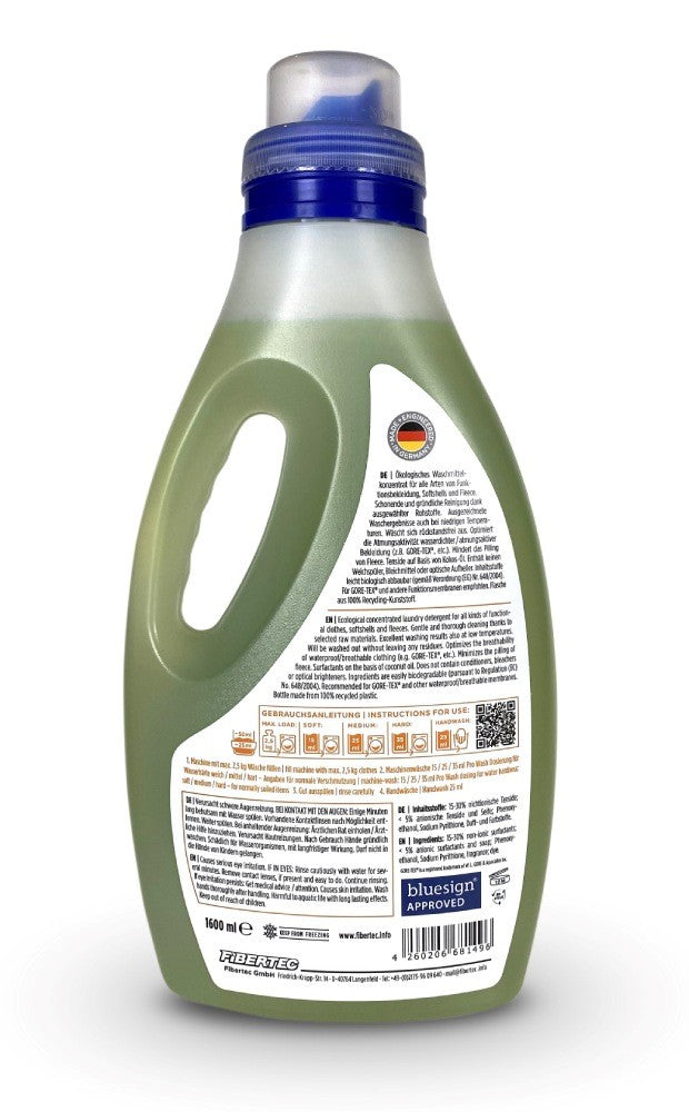 Απορρυπαντικό Fibertec Pro Wash Eco | www.lightgear.gr