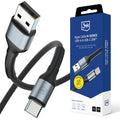 Hyper Cable N-SERIES USB-A / USB-C 2m 9V/2A 18W 3mk Μαύρο | www.lightgear.gr