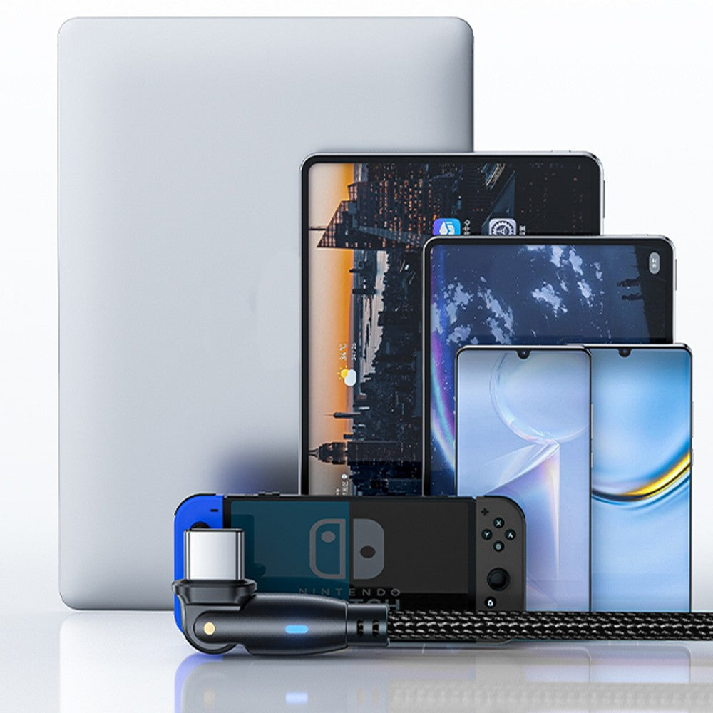 Hyper Cable N-Series USB-C/USB-C 3mk 2m 60W Μαύρο | www.lightgear.gr